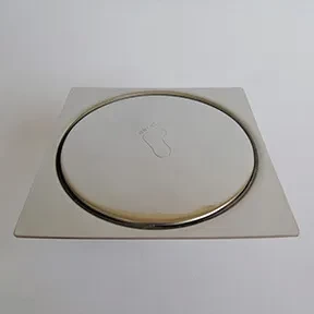 228 - Ralo click quadrado 10 cm