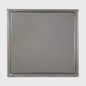 5097- Grelha Quadrada de 15 cm cega com caixilho