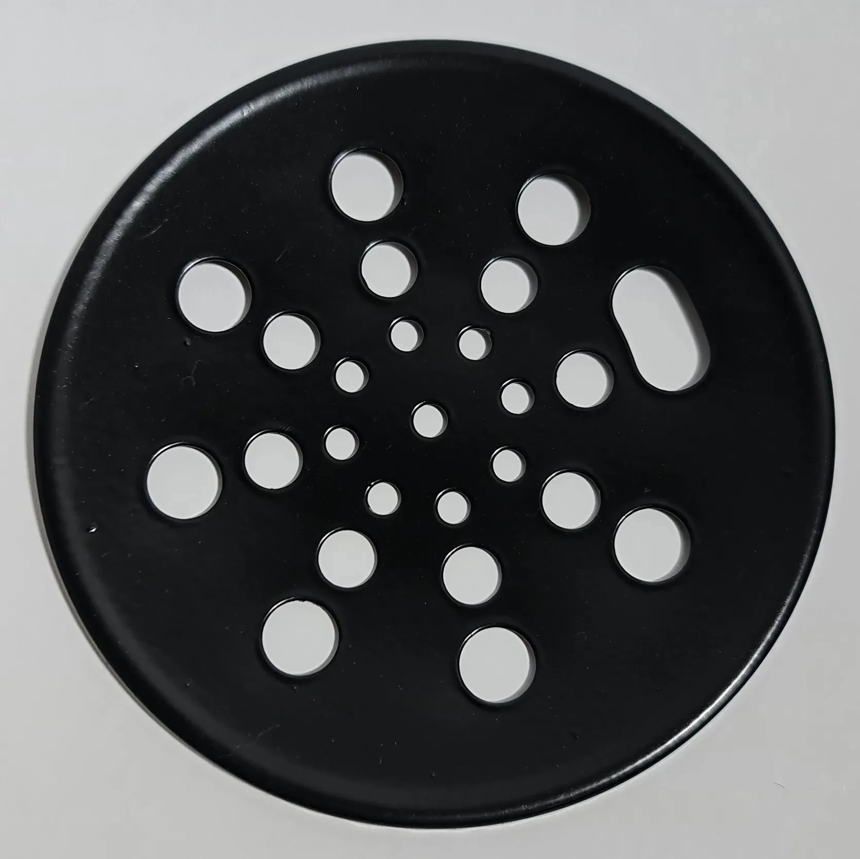 8063 - GRELHA REDONDA DE 10CM SIMPLES BLACK