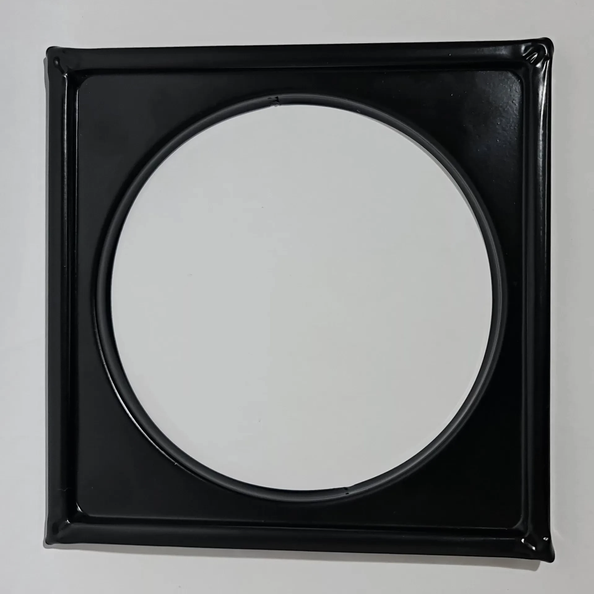 8162- CAIXILHO QUADRADO DE 10CM BLACK